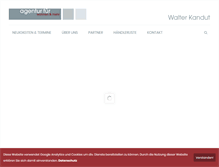 Tablet Screenshot of agentur-kandut.at